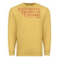 Antique Gold University of the District of Columbia Premium Sweatshirt - linhVisuals