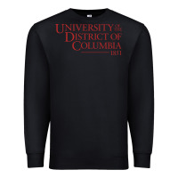 Black University of the District of Columbia Premium Sweatshirt - linhVisuals