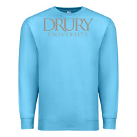 Ocean Blue Drury University Premium Sweatshirt - linhVisuals