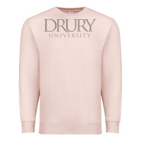 Pale Pink Drury University Premium Sweatshirt - linhVisuals