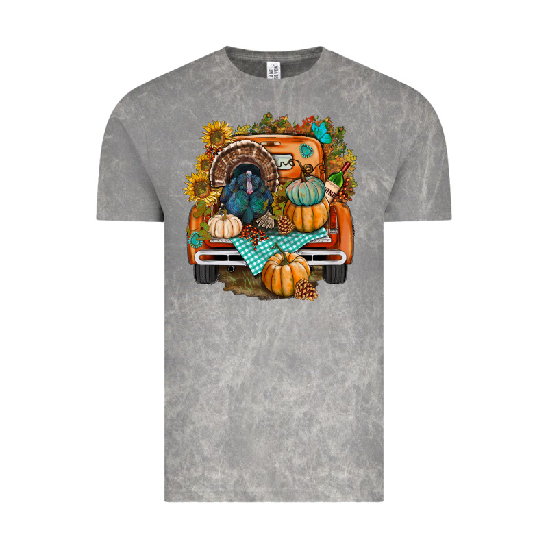 Thanksgiving Truck Bbs Vintage Tee by BundleAndBundleShop | Teevron