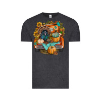 Vintage Black thanksgiving truck bbs Vintage Tee - BundleAndBundleShop