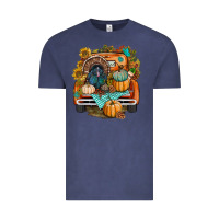 Vintage Denim thanksgiving truck bbs Vintage Tee - BundleAndBundleShop