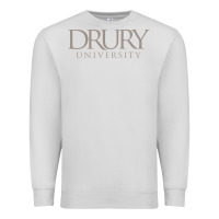 Dove Grey Drury University Premium Sweatshirt - linhVisuals