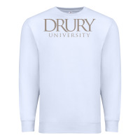White Drury University Premium Sweatshirt - linhVisuals