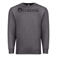 Charcoal Heather Harding University Premium Sweatshirt - linhVisuals
