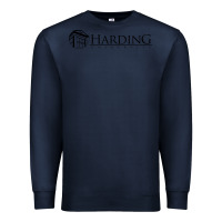 Navy Harding University Premium Sweatshirt - linhVisuals