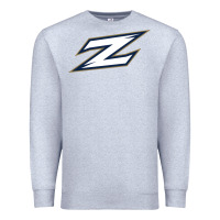 Heather Grey akron zips Premium Sweatshirt - linhVisuals
