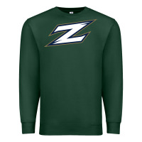 Sports Green akron zips Premium Sweatshirt - linhVisuals