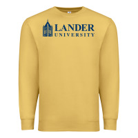 Antique Gold Lander University Premium Sweatshirt - linhVisuals
