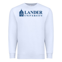 White Lander University Premium Sweatshirt - linhVisuals