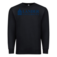 Black Lander University Premium Sweatshirt - linhVisuals