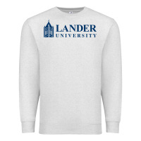 Oatmeal Heather Lander University Premium Sweatshirt - linhVisuals
