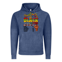 Vintage Denim juneteenth black king Vintage Hoodie - LillyAllenDesigns