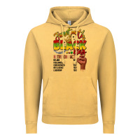 Vintage Mustard juneteenth black king Vintage Hoodie - LillyAllenDesigns