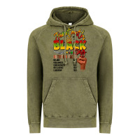 Vintage Olive juneteenth black king Vintage Hoodie - LillyAllenDesigns
