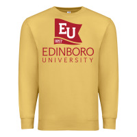 Antique Gold Edinboro University Premium Sweatshirt - linhVisuals