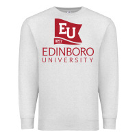Oatmeal Heather Edinboro University Premium Sweatshirt - linhVisuals