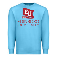 Ocean Blue Edinboro University Premium Sweatshirt - linhVisuals