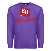 Purple Edinboro University Premium Sweatshirt - linhVisuals