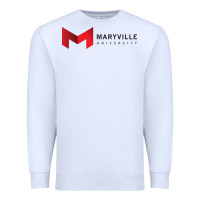 White Maryville University Premium Sweatshirt - linhVisuals