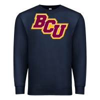 Navy bethune cookman Premium Sweatshirt - linhVisuals