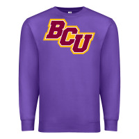 Purple bethune cookman Premium Sweatshirt - linhVisuals