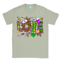 Matcha Mardi Gras love Nurse Classic Tee - HowdyJamesFarm
