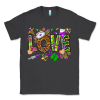 Smoke Mardi Gras love Nurse Classic Tee - HowdyJamesFarm