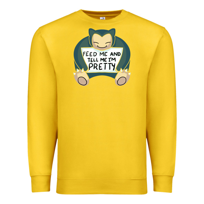 Feed Me Snrlx Premium Sweatshirt by linhVisuals | Teevron