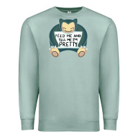 Seafoam feed me snrlx Premium Sweatshirt - linhVisuals
