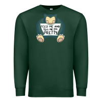 Sports Green feed me snrlx Premium Sweatshirt - linhVisuals
