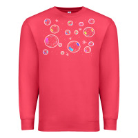 Cardinal bubbles t  shirt bubbles t  shirt Premium Sweatshirt - linhVisuals