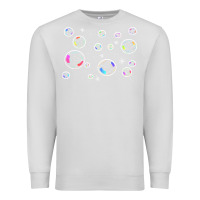 Dove Grey bubbles t  shirt bubbles t  shirt Premium Sweatshirt - linhVisuals