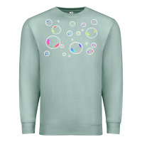 Seafoam bubbles t  shirt bubbles t  shirt Premium Sweatshirt - linhVisuals