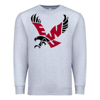 Heather Grey eastern washington Premium Sweatshirt - linhVisuals