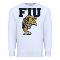White fiu panthers Premium Sweatshirt - linhVisuals