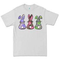 Dove Grey Easter bunnies Premium Tee - CowGirlArtShop