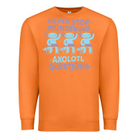 Carrot axolotl questions Premium Sweatshirt - linhVisuals