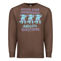 Chestnut axolotl questions Premium Sweatshirt - linhVisuals