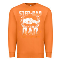 Carrot mens i'm not the step dad i'm the dad that stepped up father gift t sh Premium Sweatshirt - linhVisuals
