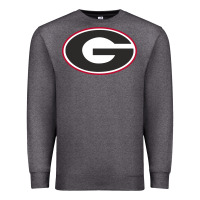Charcoal Heather georgia a Premium Sweatshirt - linhVisuals