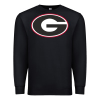 Black georgia a Premium Sweatshirt - linhVisuals