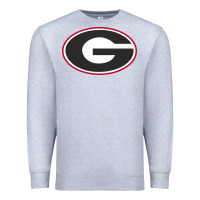 Heather Grey georgia a Premium Sweatshirt - linhVisuals