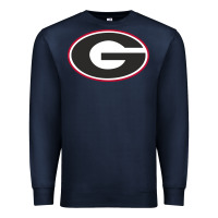 Navy georgia a Premium Sweatshirt - linhVisuals
