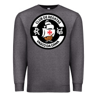 Charcoal Heather vasco#da#gama Premium Sweatshirt - linhVisuals
