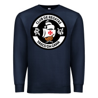 Navy vasco#da#gama Premium Sweatshirt - linhVisuals