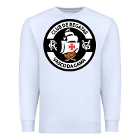 White vasco#da#gama Premium Sweatshirt - linhVisuals