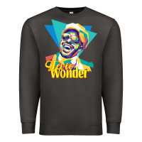 Smoke stevie wonder vintage Premium Sweatshirt - linhVisuals