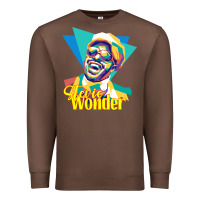 Chestnut stevie wonder vintage Premium Sweatshirt - linhVisuals